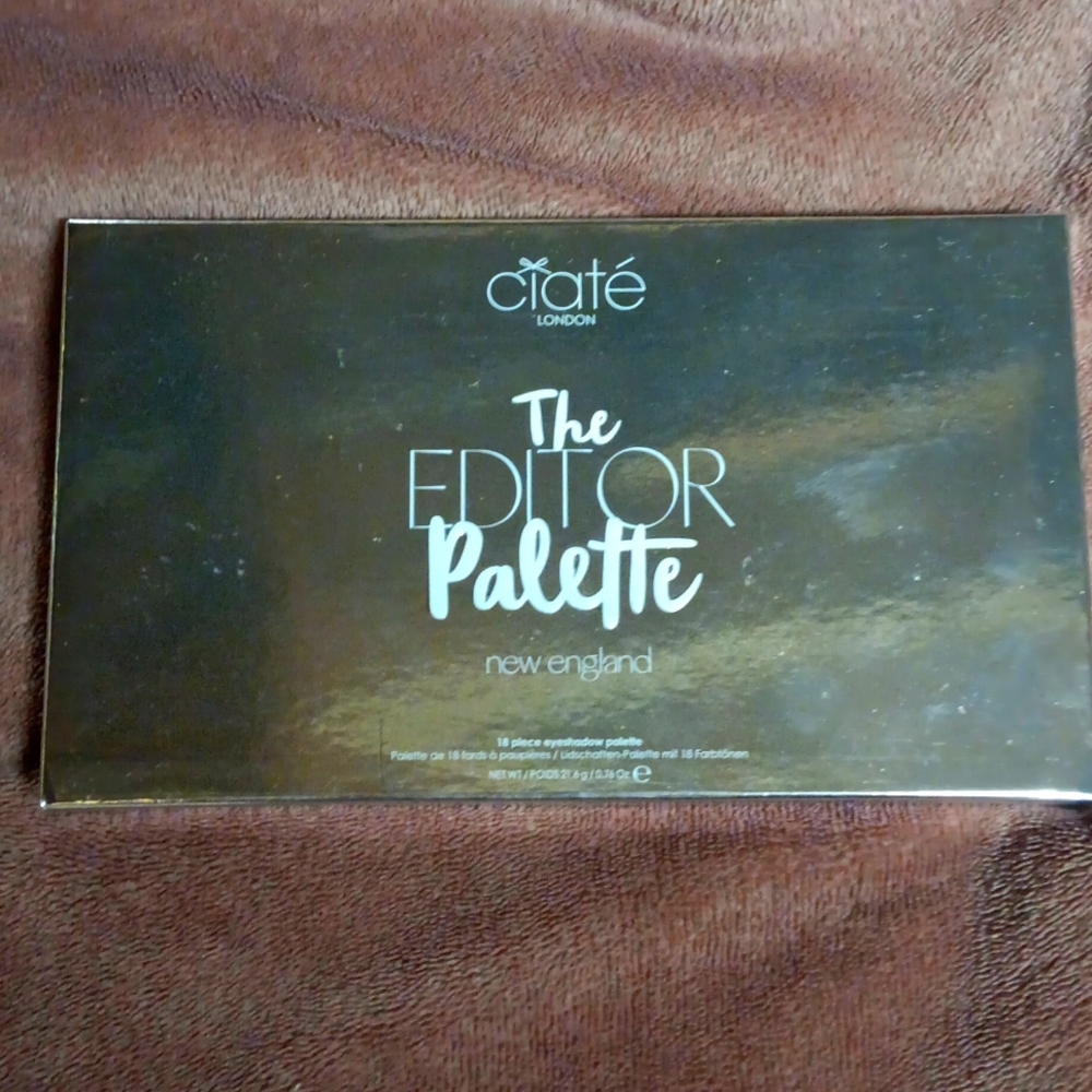 The editor palette